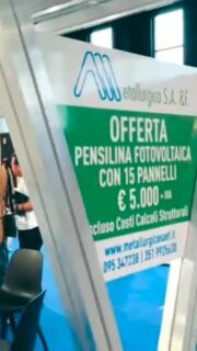 #metallurgicasaef #newentry #alluminio #heysun2025 #expodellatransizioneenergetica #pensilinefotovoltaiche #impiantiaterra #agrivoltaico